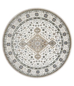 United Weavers Hudson Cream 680-50290 7 ft. 11 in. X 7 ft. 11 in. Round Rug