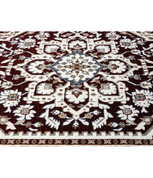 United Weavers Hudson Burgundy 680-50334 7 ft. 10 in. X 10 ft. 6 in. Rectangle Rug