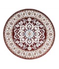United Weavers Hudson Burgundy 680-50334 7 ft. 11 in. X 7 ft. 11 in. Round Rug