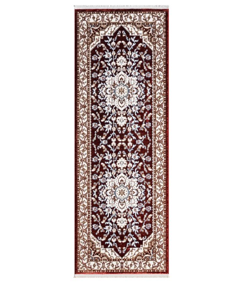 United Weavers Hudson Burgundy 680-50334 2 ft. 7 in. X 7 ft. 2 in. Rectangle Rug
