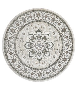 United Weavers Hudson Cream 680-50390 7 ft. 11 in. X 7 ft. 11 in. Round Rug