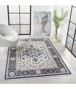 United Weavers Hudson Blue 680-50460 9 ft. 10 in. X 13 ft. 2 in. Rectangle Rug