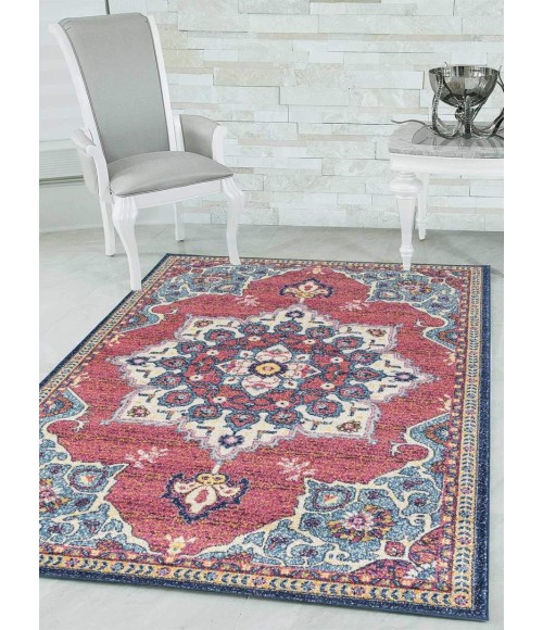 United Weavers of America ABIGAIL-MID-BLUE-28E-20768 Area Rug