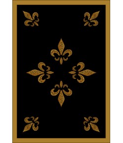 United Weavers Affinity 00570 Fdl Black Area Rug 5 Ft. 3 X 7 Ft. 2 Rectangle