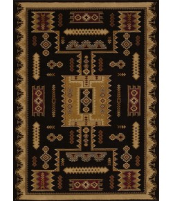 United Weavers Affinity 01870 Coltan Black Area Rug 5 Ft. 3 X 7 Ft. 2 Rectangle