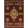 United Weavers Affinity 00130 Teton Red Area Rug 1 Ft. 11 X 7 Ft. 4 Rectangle