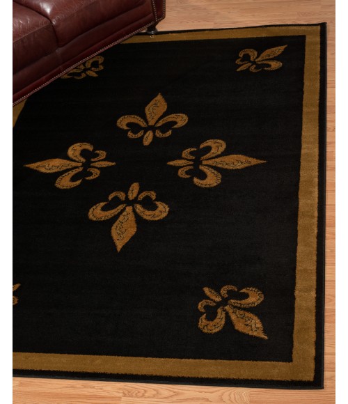 United Weavers Affinity Black Rug 750-570 1 ft. 10 in. X 3 ft. Rectangle - Rugs Town United Weavers Affinity Black 750-570 1 ft. 10 in. X 3 ft. Rectangle Rug