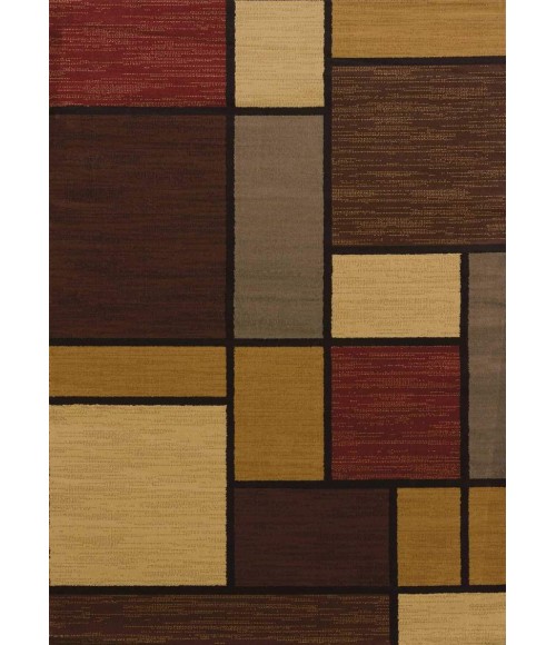 United Weavers of America AFFINITY-RHOMBUS-MULTI-58-00675 Area Rug