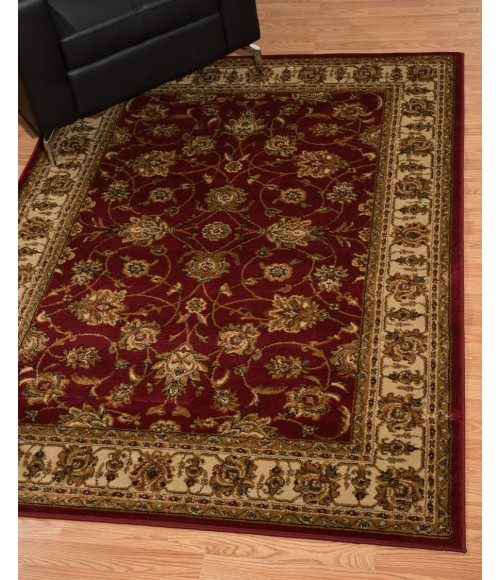 United Weavers Affinity Red Rug 750-830 5 ft. 3 in. X 7 ft. 2 in. Rectangle - Rugs Town United Weavers Affinity Red 750-830 5 ft. 3 in. X 7 ft. 2 in. Rectangle Rug