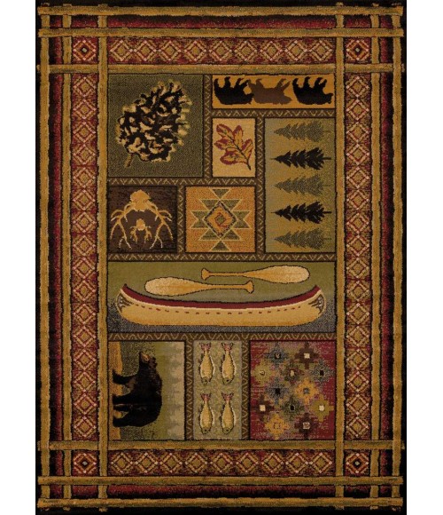 United Weavers of America AFFINITY-LODGE-CANVAS-58-01443 Area Rug