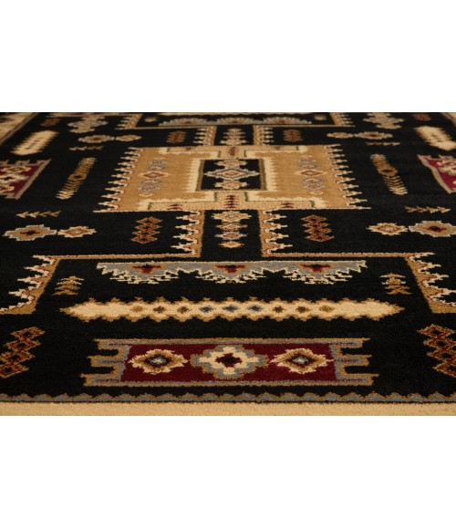 United Weavers Affinity Black 750-1870 1 ft. 10 in. X 3 ft. Rectangle Rug