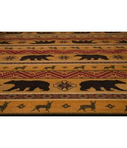 United Weavers Affinity 03353 Nordic Bear Spice Area Rug 1 Ft. 11 X 7 Ft. 4 Rectangle