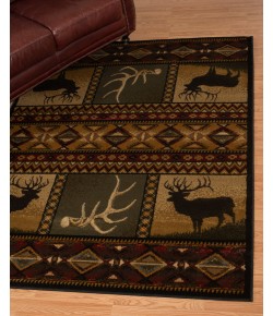 United Weavers Affinity Lodge 750-3843 1 ft. 10 in. X 3 ft. Rectangle Rug