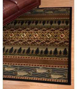 United Weavers Affinity Lodge 750-3943 1 ft. 10 in. X 3 ft. Rectangle Rug