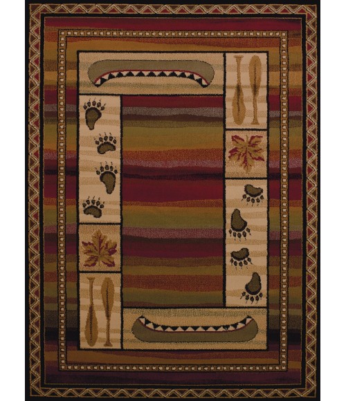 United Weavers Affinity Lodge 750-4043 1 ft. 10 in. X 3 ft. Rectangle Rug