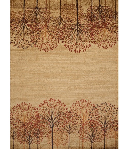 United Weavers of America AFFINITY-TREE-BLOSSOM-NATURAL-58-05817 Area Rug