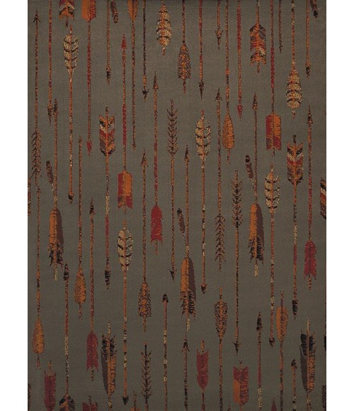 United Weavers of America AFFINITY-QUILTED-ARROW-BL/GRY-58-06367 Area Rug