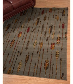 United Weavers Affinity Blue/Grey 750-6367 1 ft. 10 in. X 3 ft. Rectangle Rug