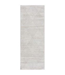 United Weavers Reserve White 770-30399 2 ft. 7 in. X 7 ft. 2 in. Rectangle Rug