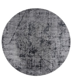 United Weavers Reserve Grey 770-30572 7 ft. 11 in. X 7 ft. 11 in. Round Rug