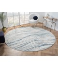 United Weavers Orion Blue 775-41060 7 ft. 11 in. X 7 ft. 11 in. Round Rug