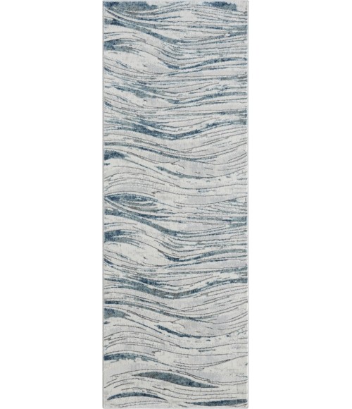 United Weavers Orion Blue 775-41060 2 ft. 7 in. X 7 ft. 2 in. Rectangle Rug