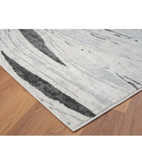 United Weavers Orion Grey 775-41072 7 ft. 11 in. X 7 ft. 11 in. Round Rug