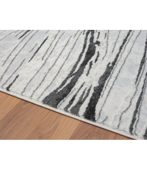 United Weavers Orion Grey 775-41072 7 ft. 11 in. X 7 ft. 11 in. Round Rug