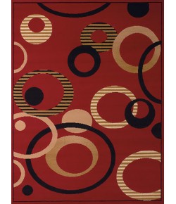 United Weavers Dallas 10430 Hip-Hop Red Area Rug 7 Ft. 10 X 10 Ft. 6 Rectangle