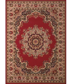 United Weavers Dallas 10130 Floral Kirman Red Area Rug 5 Ft. 3 X 7 Ft. 2 Rectangle
