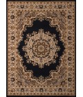 United Weavers of America DALLAS-FLORAL-KIRMAN-BLACK-58-10170 Area Rug