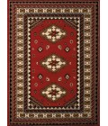 DALLAS RUG United Weavers of America DALLAS-TRES-RED-58-10230 Area Rug