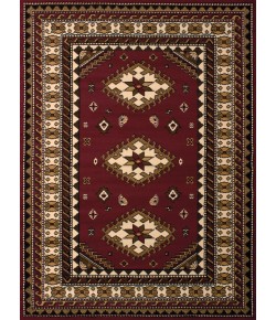 United Weavers Dallas Burgundy 851-10235 2 ft. 3 X 7 ft. 2 in. Rectangle Rug