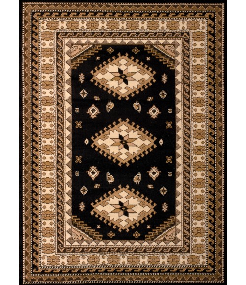 United Weavers Dallas Black 851-10270 1 ft. 11 in. X 3 ft. 3 in. Rectangle Rug