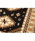 United Weavers Dallas Black 851-10270 1 ft. 11 in. X 3 ft. 3 in. Rectangle Rug