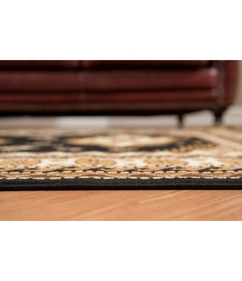 United Weavers Dallas Black 851-10270 1 ft. 11 in. X 3 ft. 3 in. Rectangle Rug