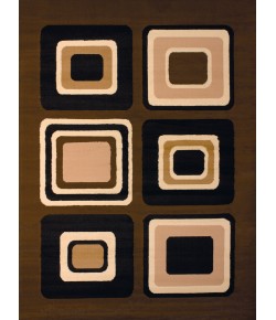 United Weavers Dallas Brown 851-10350 2 ft. 3 X 7 ft. 2 in. Rectangle Rug