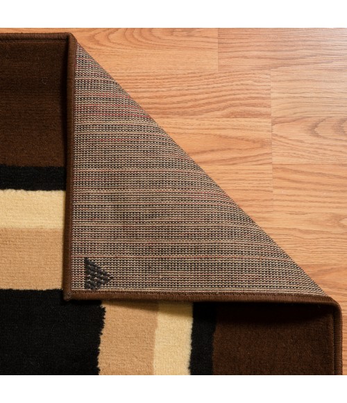 United Weavers Dallas Brown 851-10350 2 ft. 3 X 7 ft. 2 in. Rectangle Rug