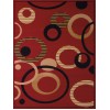 United Weavers Dallas Red 851-10430 1 ft. 11 in. X 3 ft. 3 in. Rectangle Rug