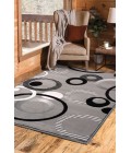 United Weavers Dallas Silver 851-10471 2 ft. 3 X 7 ft. 2 in. Rectangle Rug