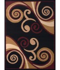 United Weavers Dallas Burgundy 851-10534 1 ft. 11 in. X 3 ft. 3 in. Rectangle Rug