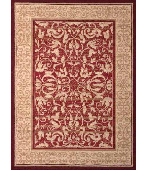United Weavers of America DALLAS-BARONESS-RED-58-10630 Area Rug