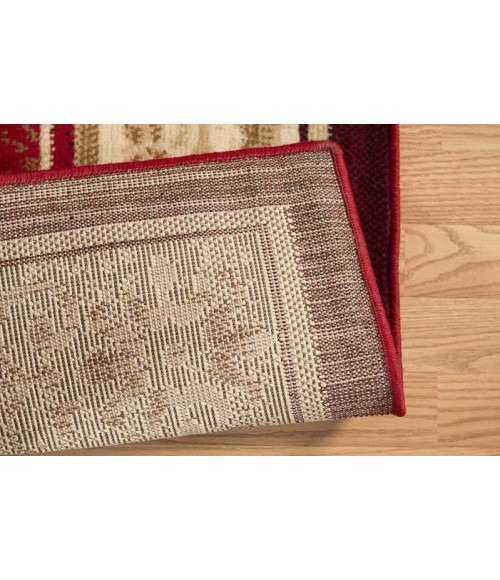 United Weavers of America DALLAS-BARONESS-RED-58-10630 Area Rug