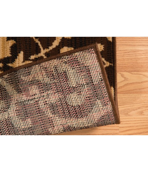 United Weavers Dallas Brown 851-10750 2 ft. 3 X 7 ft. 2 in. Rectangle Rug