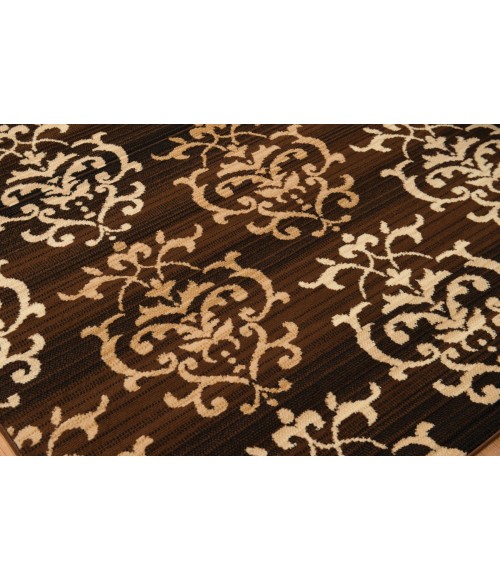 United Weavers Dallas Brown 851-10750 2 ft. 3 X 7 ft. 2 in. Rectangle Rug