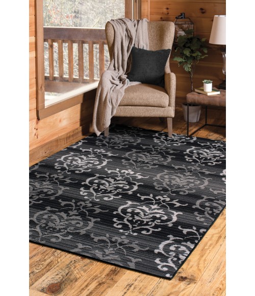 United Weavers Dallas Grey 851-10772 2 ft. 3 X 7 ft. 2 in. Rectangle Rug