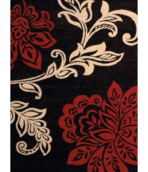 United Weavers of America DALLAS-TROUSEAU-RED-58-10830 Area Rug