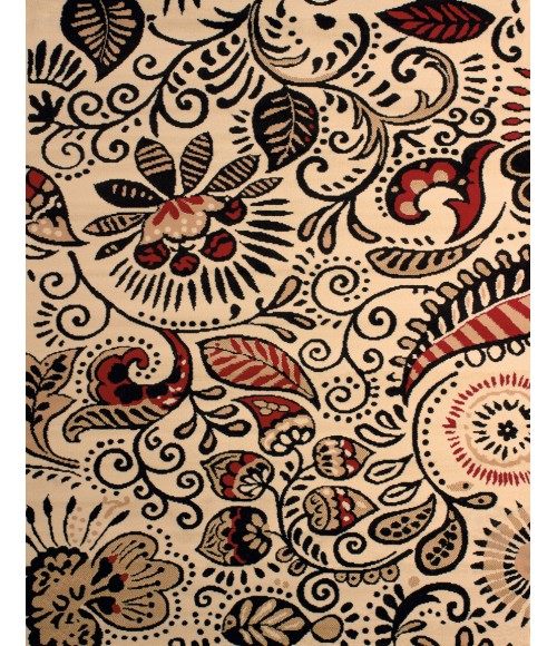 United Weavers Dallas Ivory 851-11015 1 ft. 11 in. X 3 ft. 3 in. Rectangle Rug