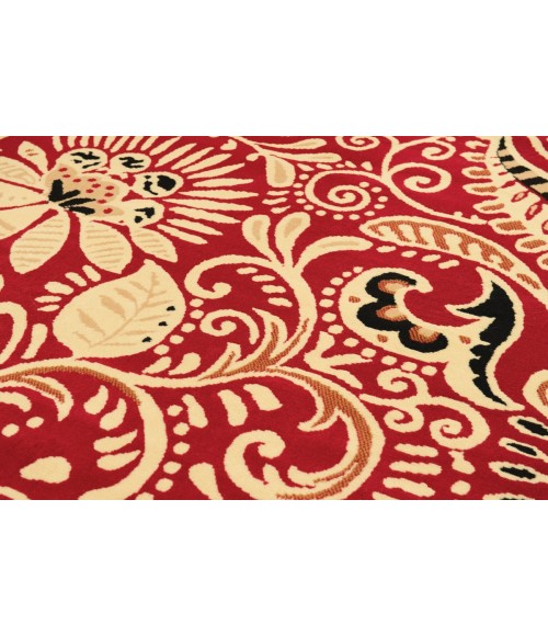 United Weavers Dallas Red 851-11030 2 ft. 3 X 7 ft. 2 in. Rectangle Rug