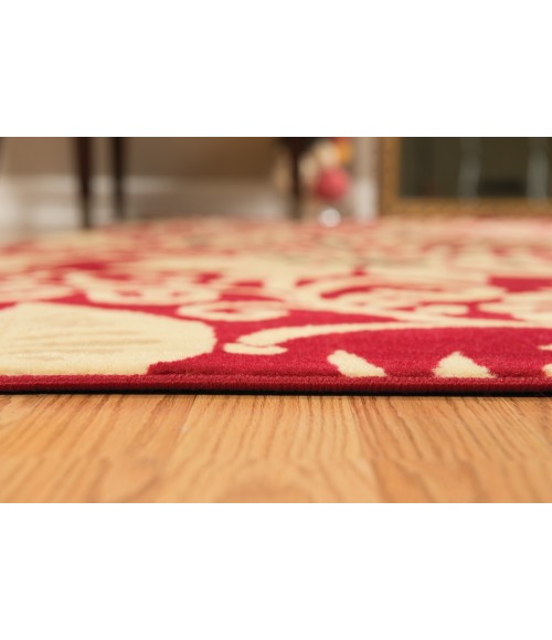 United Weavers Dallas Red 851-11030 2 ft. 3 X 7 ft. 2 in. Rectangle Rug